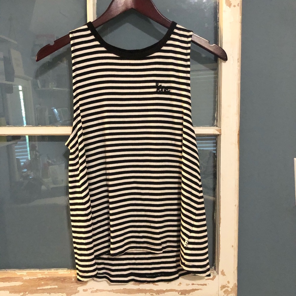 Vans striped tank top